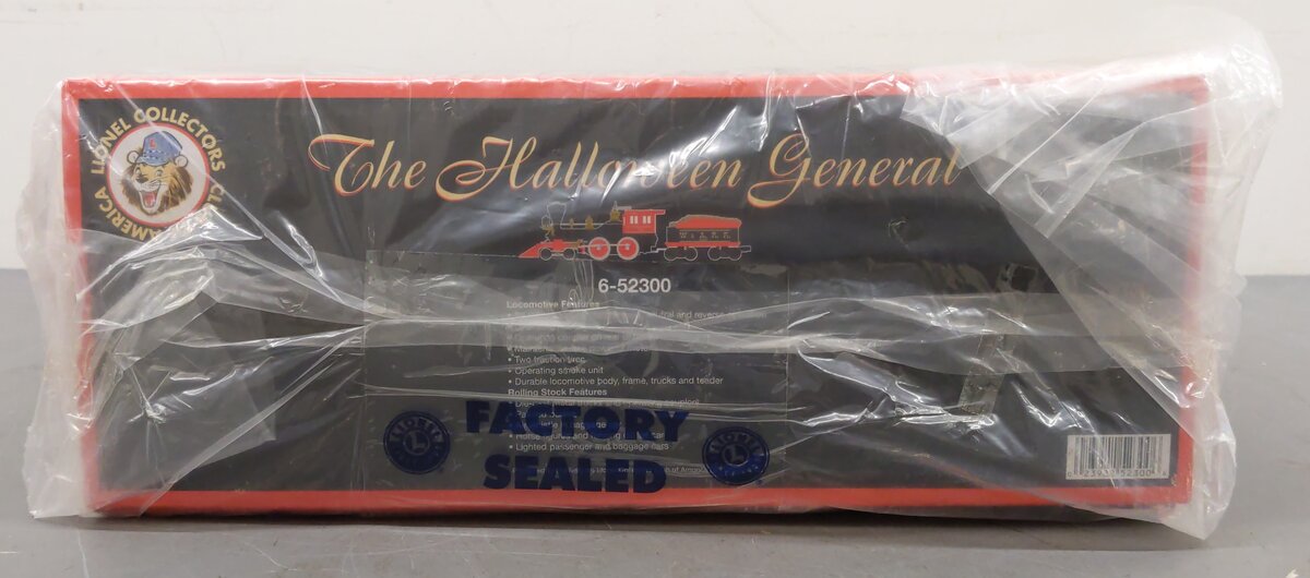 Lionel 6-52300 O Gauge LCCA 2004 Halloween General Steam Train Set MT/Box
