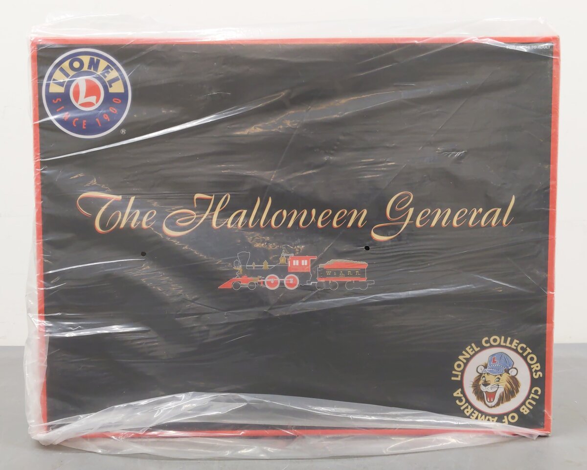 Lionel 6-52300 O Gauge LCCA 2004 Halloween General Steam Train Set MT/Box