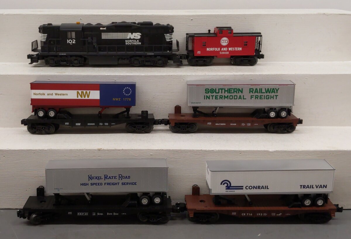 Lionel 6-21789 O Scale Norfolk Southern Service GP-9 O Gauge Diesel Train Set NIB