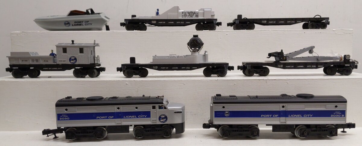 Lionel 6-11920 O Gauge Port of Lionel City Dive Team Diesel Train Set LN/Box