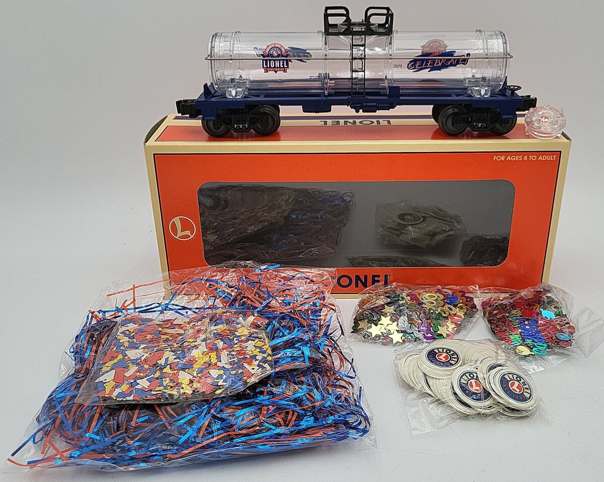 Lionel 6-26115 O Gauge Lionel Celebrate Single Dome Tank Car LN/Box
