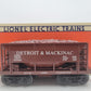 Lionel 6-19323 O Gauge Detroit & Mackinac Ore Car with Ore Load EX/Box