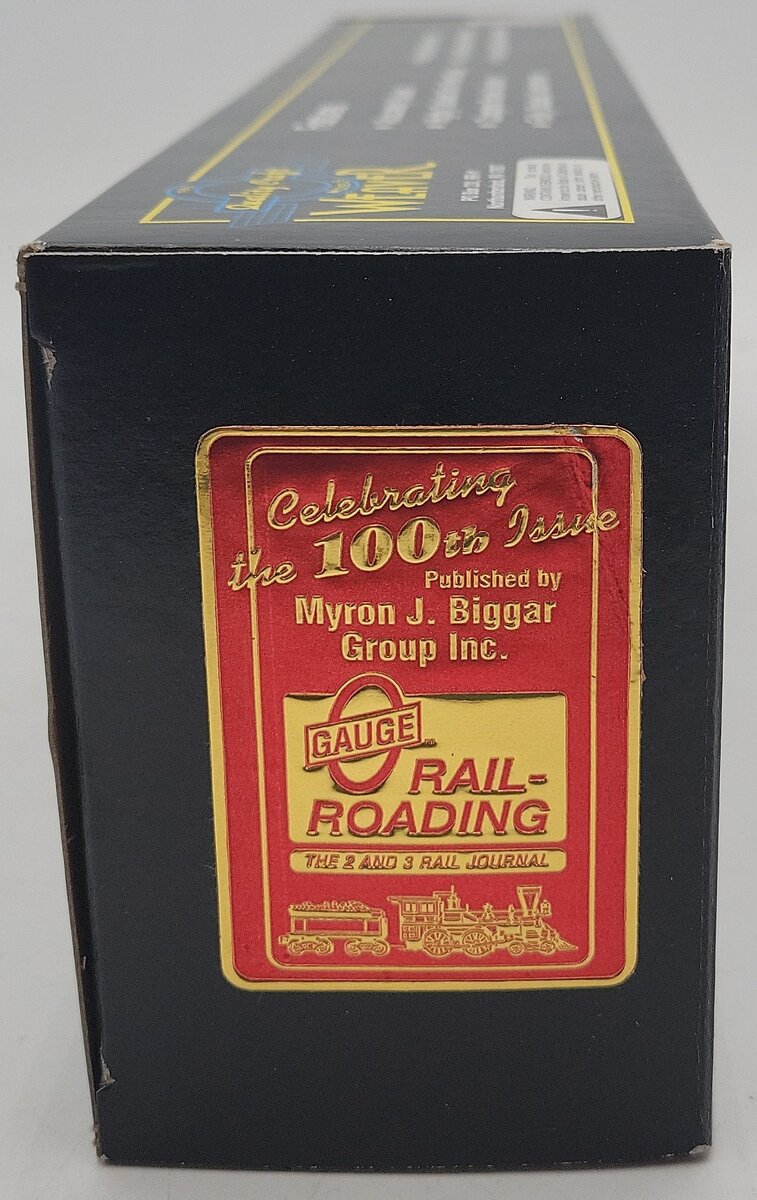 Weaver O Gauge 100th Issue Commemorative 50' Tank Car - 3 Rail LN/Box