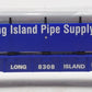 Lionel 6-52480 O Gauge NLOE 2008 Long Island Flatcar w/Pipes NIB