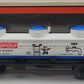 Lionel 6-26493 O Gauge Monopoly Water Works Tank Car NIB
