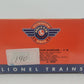 Lionel 6-19487 O Gauge PWC Flatcar w/ Yellow & Black Airplane EX/Box