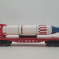 Lionel 6-26025 O Gauge PWC Lionel Flat Car With Rocket PWC EX/Box