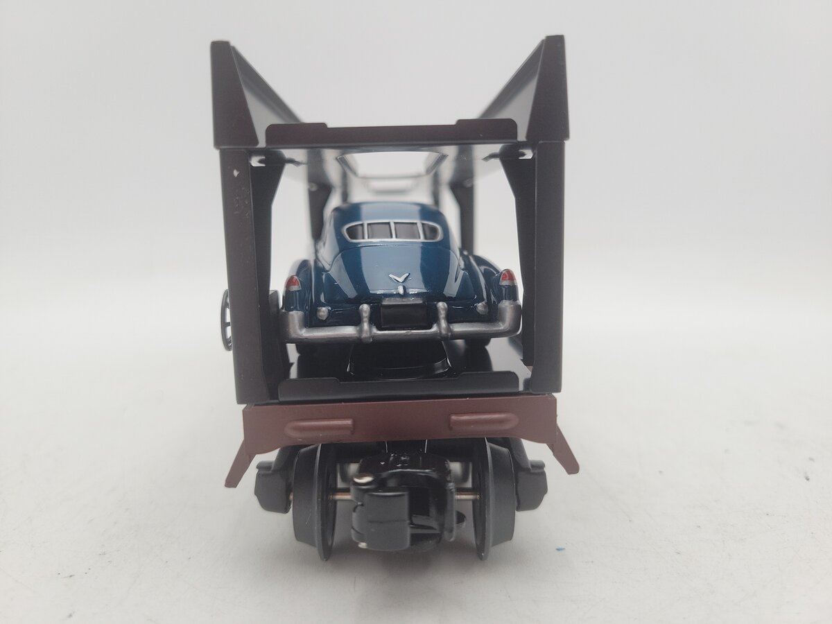 Lionel 6-29414 O Gauge Evans Auto Loader with 4 Automobiles EX/Box