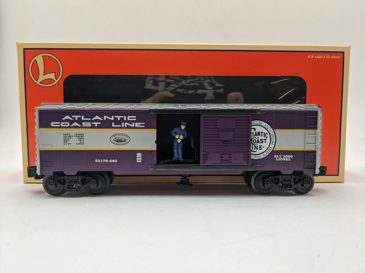 Lionel 6-52179-560 O Chicagoland Lionel Railroad Club Uncle Herb Action Car EX/Box