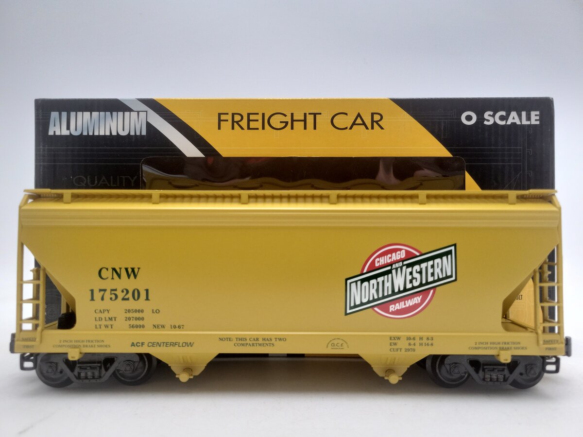 K-Line K6242-1311 C&NW 2 Bay Center Flow Modern Hopper EX/Box
