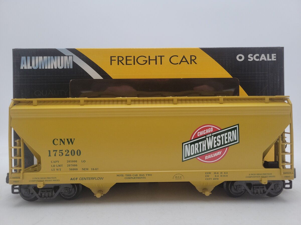 K-Line K6242-1311 C&NW 2 Bay Center Flow Modern Hopper EX/Box