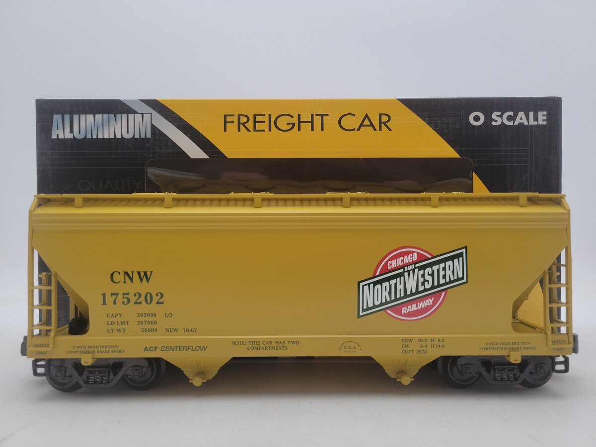K-Line K6242-1311 C&NW 2 Bay Center Flow Modern Hopper EX/Box