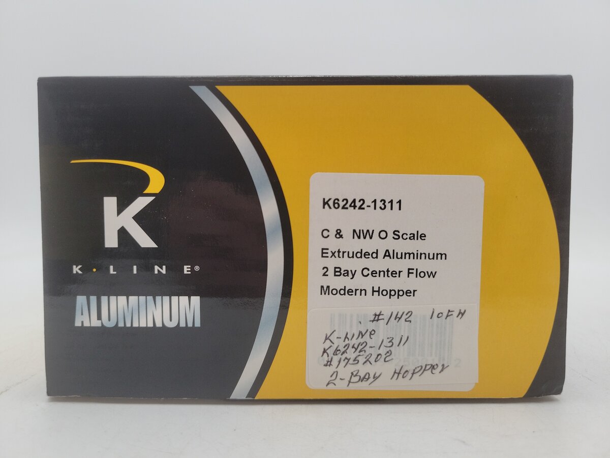 K-Line K6242-1311 C&NW 2 Bay Center Flow Modern Hopper EX/Box