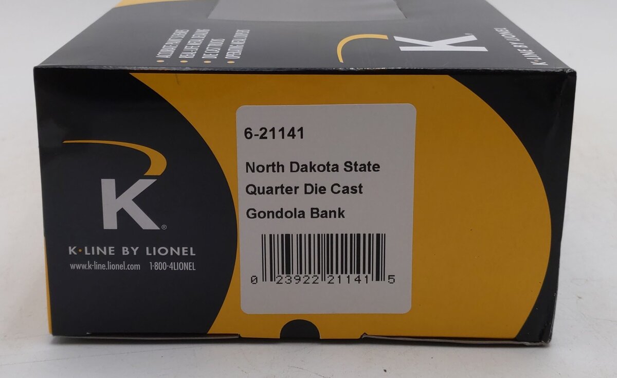 Lionel 6-21141 N. Dakota St Quarter Gondola Bank NIB