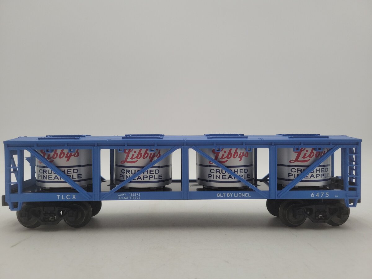Lionel 6-19490 O Gauge Post War Celebration Series Libby's Vat Car #6475 EX/Box