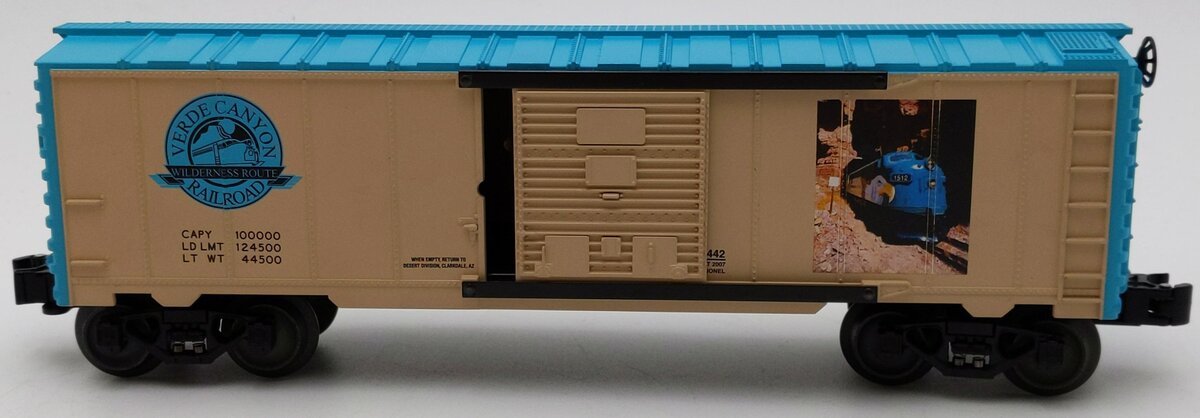 Lionel 6-52442 O Gauge Desert Division TCA Verde Canyon Railroad Boxcar LN/Box