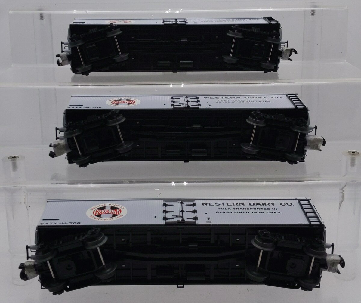 Lionel 6-21857 Western Dairy Milk Cars (Set of 3) LN/Box