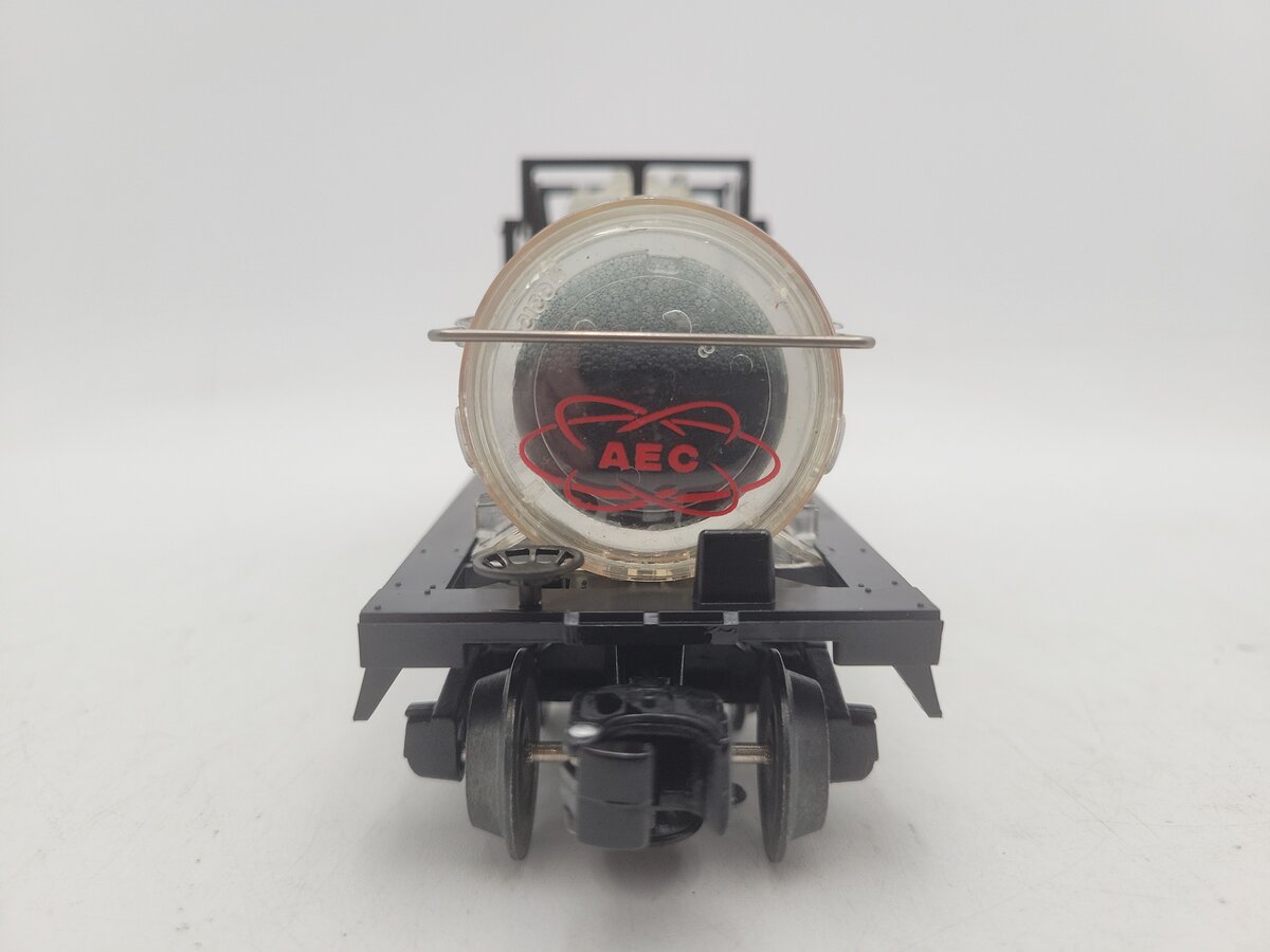 Lionel 6-16160 O Gauge AEC Reactor Fluid Tank Car #6515-4 (Black) EX/Box