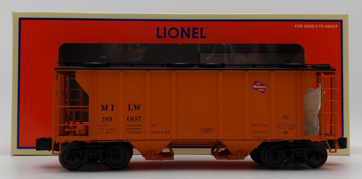 Lionel 6-52400 O Gauge Milwaukee Road PS-2 Hopper NIB