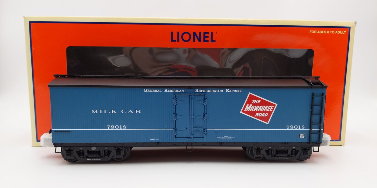Lionel 6-52344 O Gauge LCCA 2004 Milwaukee Road Milk Car #79018 NIB