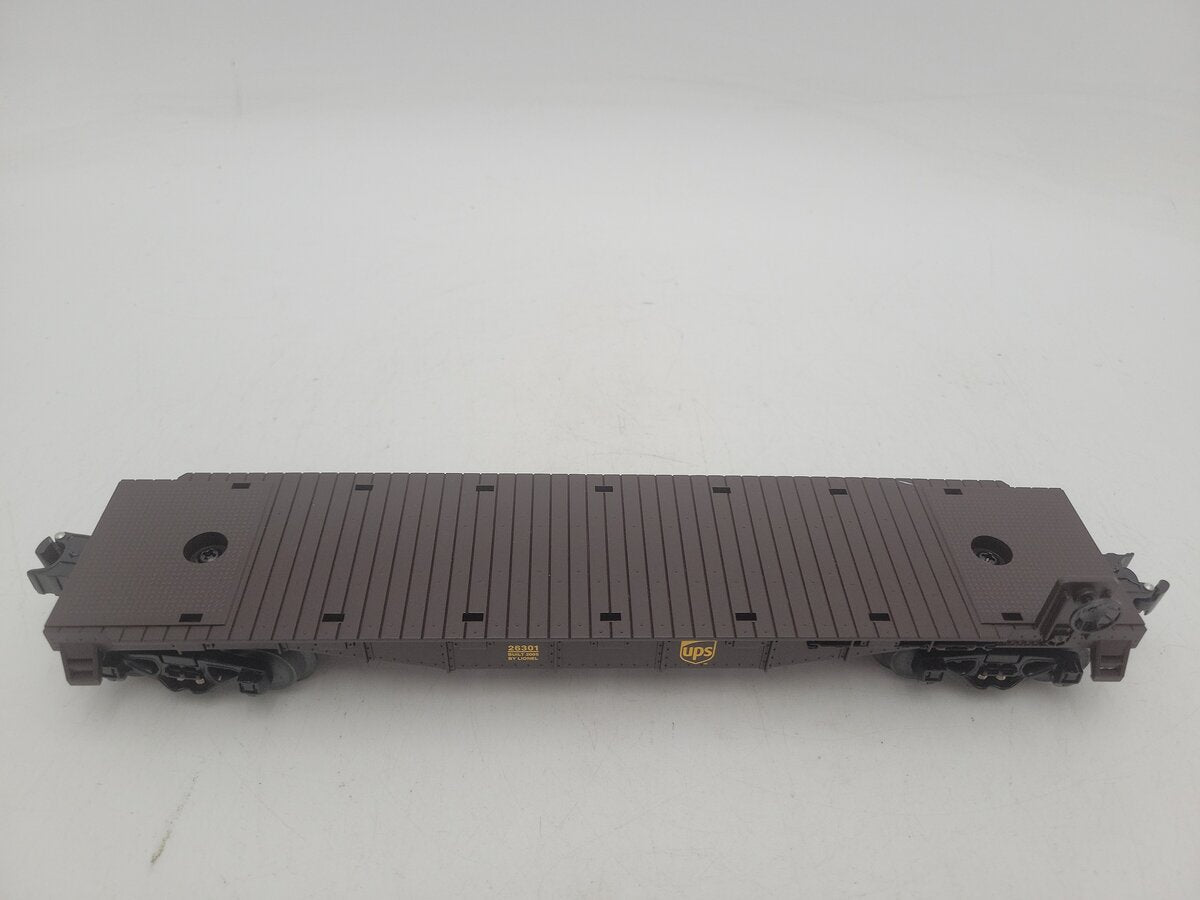 Lionel 6-26301 O Gauge UPS Flatcar with Airplane LN/Box