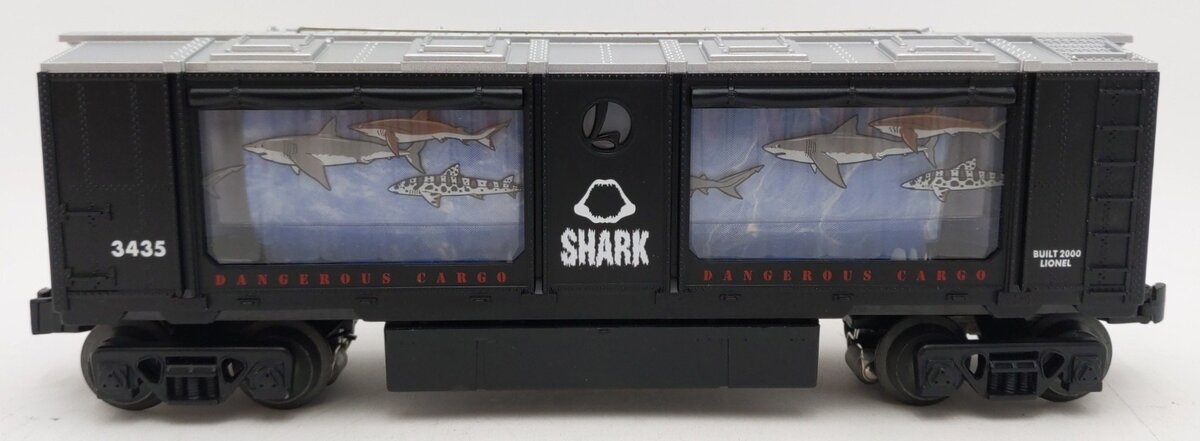 Lionel 6-19868 O Shark Command Controlled Aquarium Car #3435 LN/Box