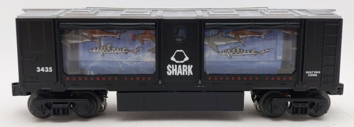 Lionel 6-19868 O Shark Command Controlled Aquarium Car #3435 LN/Box