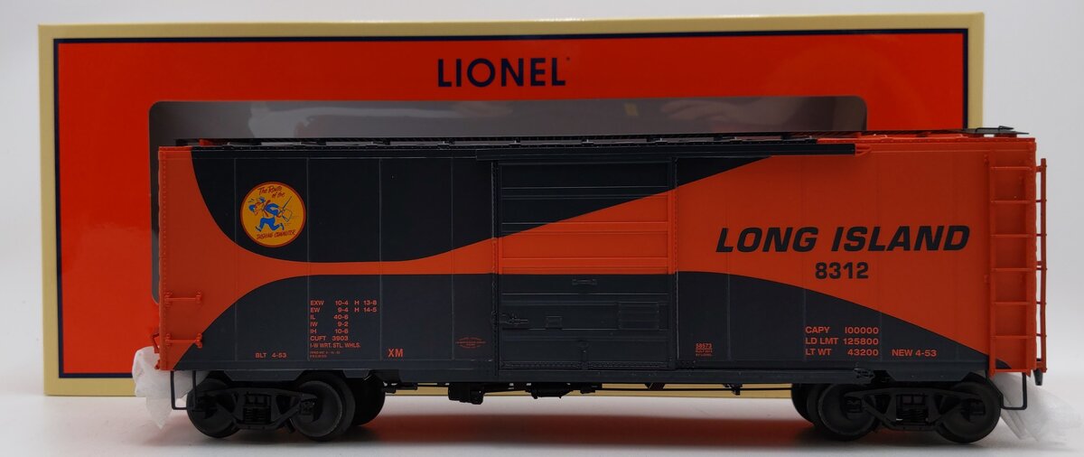 Lionel 6-58573 O Gauge NLOE Long Island RR PS-1 Boxcar #9312 LN/Box