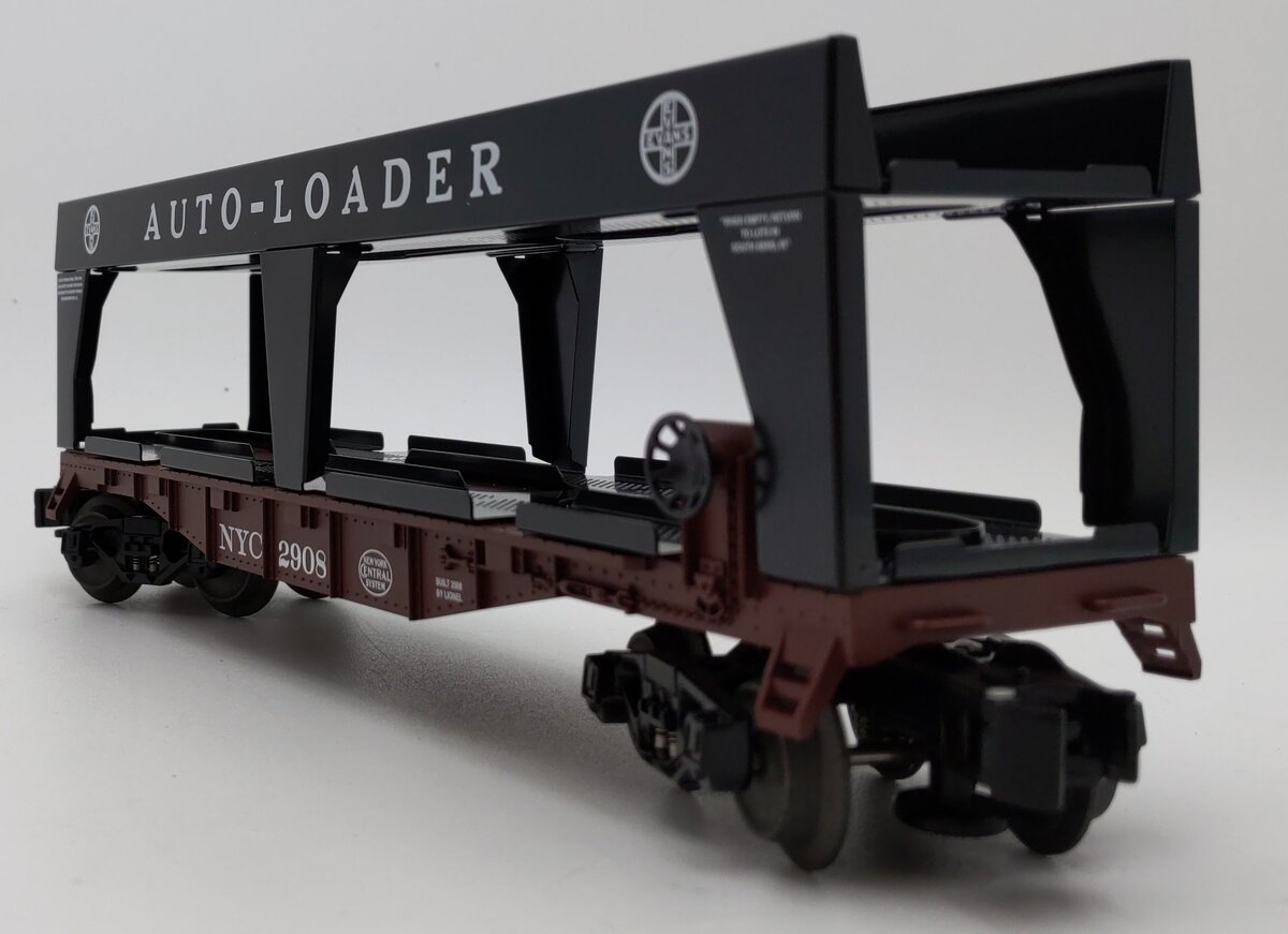 Lionel 6-52474 O Gauge LOTS 2008 NYC Evans Auto Loader #2908 w/out Autos NIB