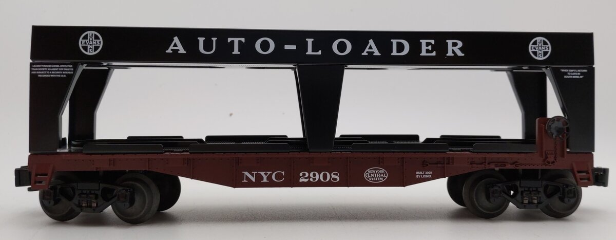 Lionel 6-52474 O Gauge LOTS 2008 NYC Evans Auto Loader #2908 w/out Autos NIB