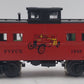 Weaver 184 O Gauge Freeburg Fire Co. Caboose #1948 - 3 Rail EX/Box