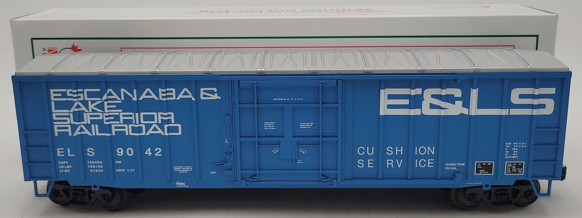 Crown Model Decorations 9042 O Escanaba & Lake Superior 50' FMC Boxcar #9042 NIB