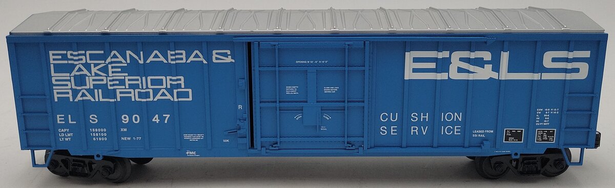 Crown Model Decorations 9047 O Escanaba & Lake Superior Boxcar #9047 NIB