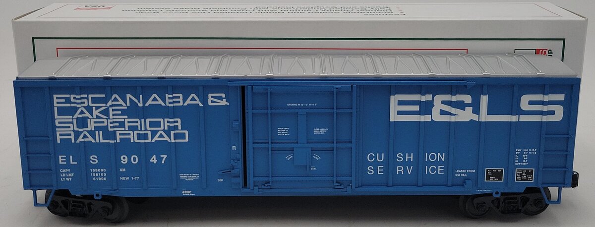 Crown Model Decorations 9047 O Escanaba & Lake Superior Boxcar #9047 NIB