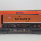 Lionel 6-52298 O Gauge Milwaukee Road Flatcar w/Trailer EX/Box
