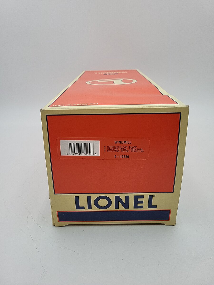 Lionel 6-12889 O Gauge Operating Windmill EX/Box