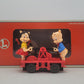 Lionel 6-18434 O Gauge Porky & Petunia Operating Handcar EX/Box