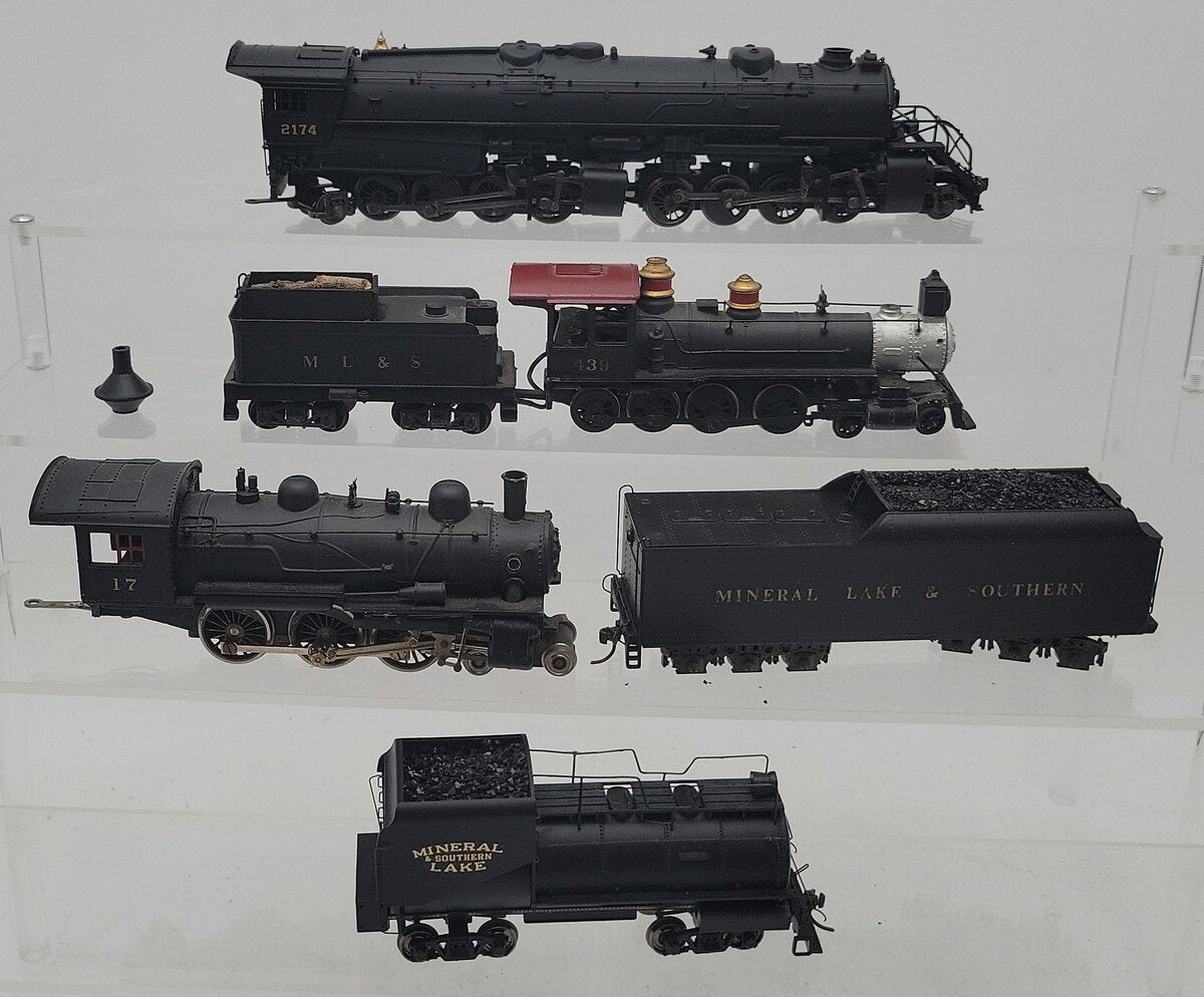Rivarossi & Other HO ML&S Assorted Steam Locomotives #439,17,2174 [5] VG