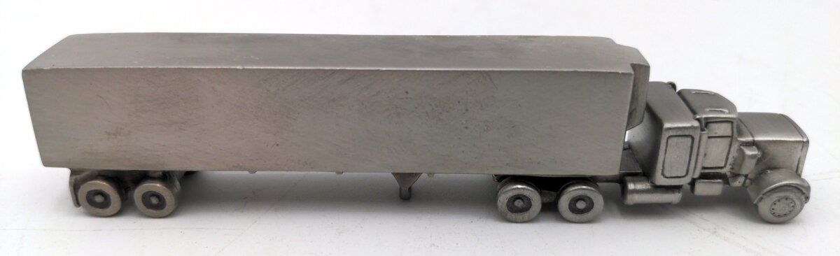 RawCliffe Pewter Semi-Truck & Trailer 1983 CAT EX