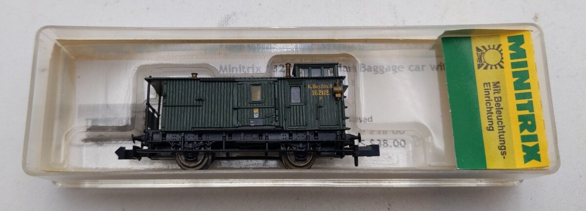 Trix 51320000 N Scale DB K.Bay.Sts II Caboose #16202 LN/Box