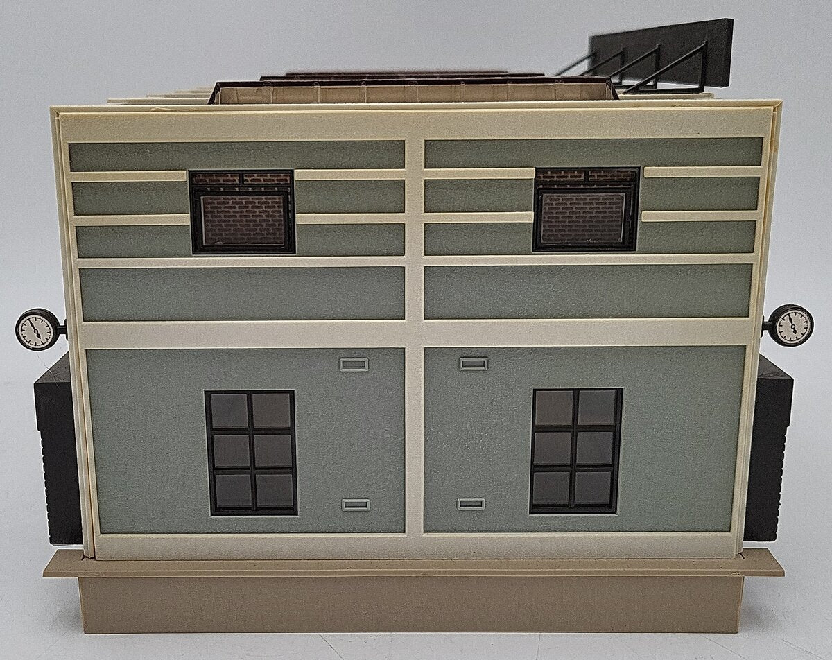 Vollmer 25968 HO Scale Panalpina Warehouse Truck Terminal - Assembled EX