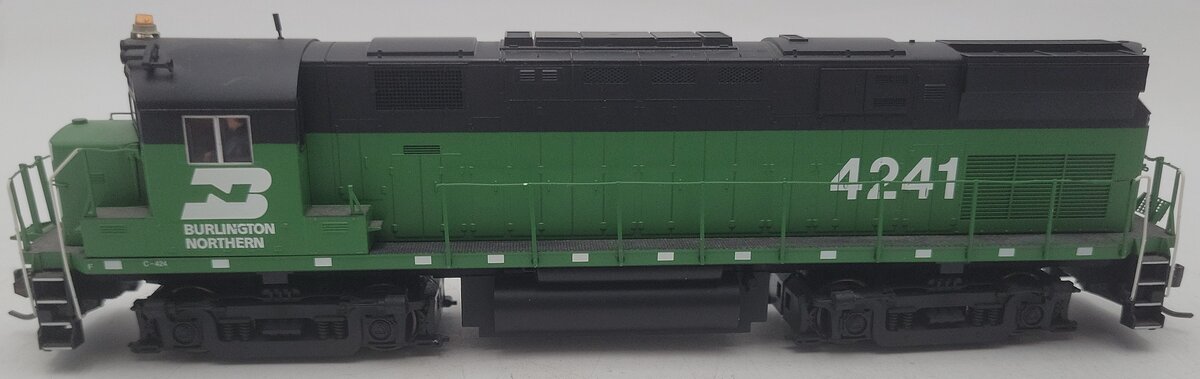Atlas 9331 HO Scale Burlington Northern Alco C-424 Powered Diesel Loco #4241 EX/Box