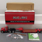 First Gear 1:25 Scale 1960 Mack B-61 w/Folding Gooseneck Trailer - Dallas Mavis LN/Box