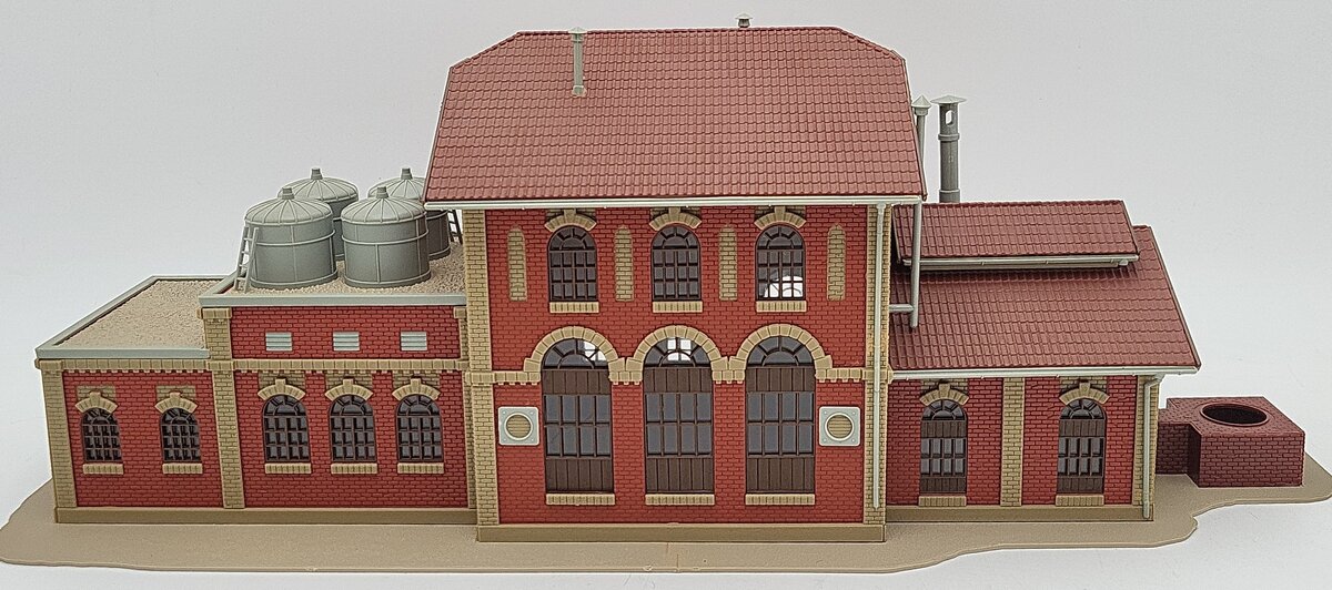 Vollmer 26452 HO Scale Aktien-Brauerei Brewery/Factory - Assembled EX
