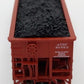 Bluford Shops 14670 N Scale Santa Fe 14-Panel Rib Side 3-Bay Hopper Car #80693 EX/Box