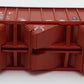 Bluford Shops 14670 N Scale Santa Fe 14-Panel Rib Side 3-Bay Hopper Car #80693 EX/Box