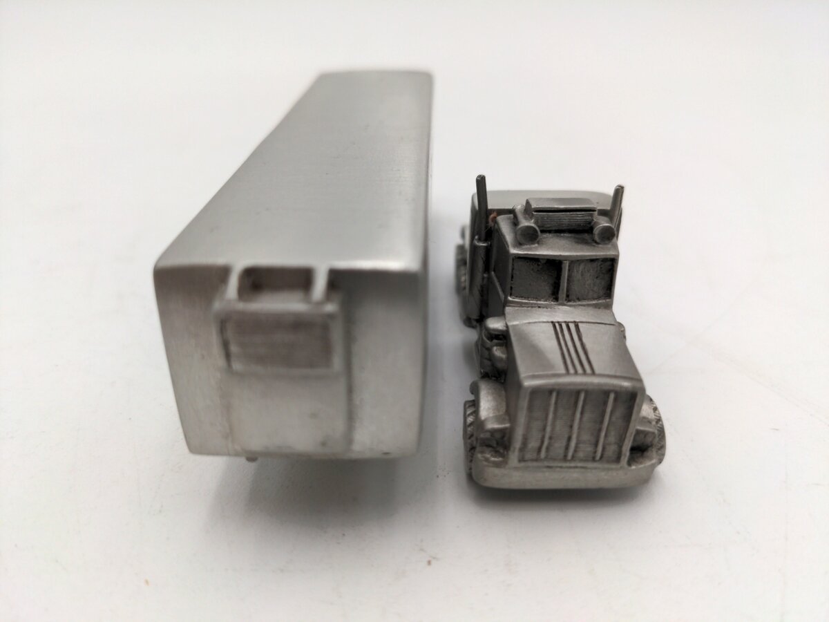 RawCliffe Pewter Semi-Truck & Trailer VG