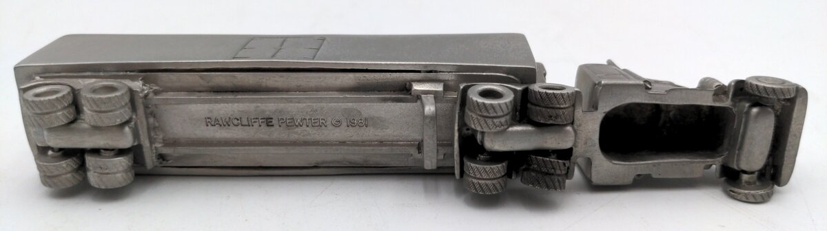 RawCliffe Pewter Semi-Truck & Trailer VG