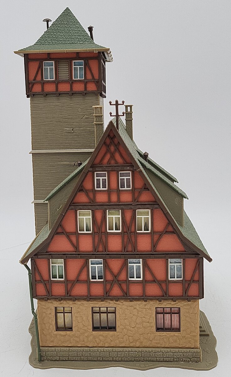 Vollmer 20817 HO Scale Fire Station - Assembled EX