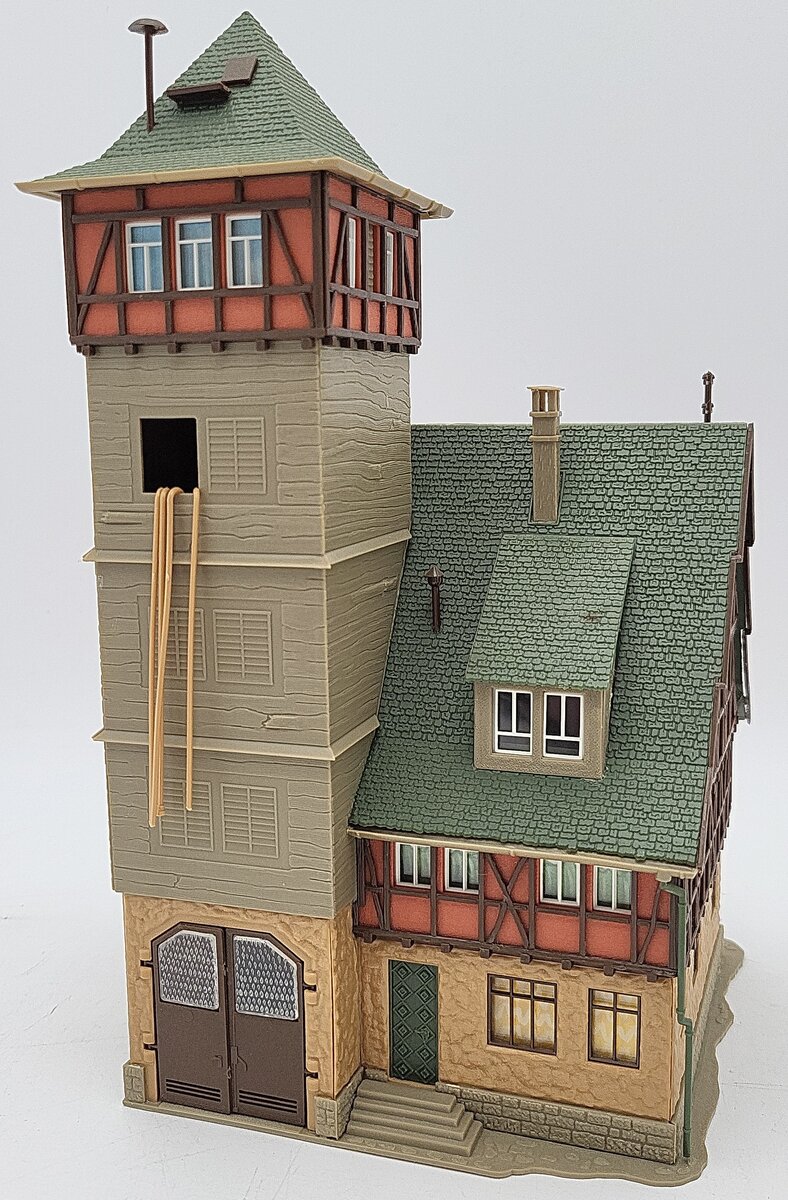 Vollmer 20817 HO Scale Fire Station - Assembled EX